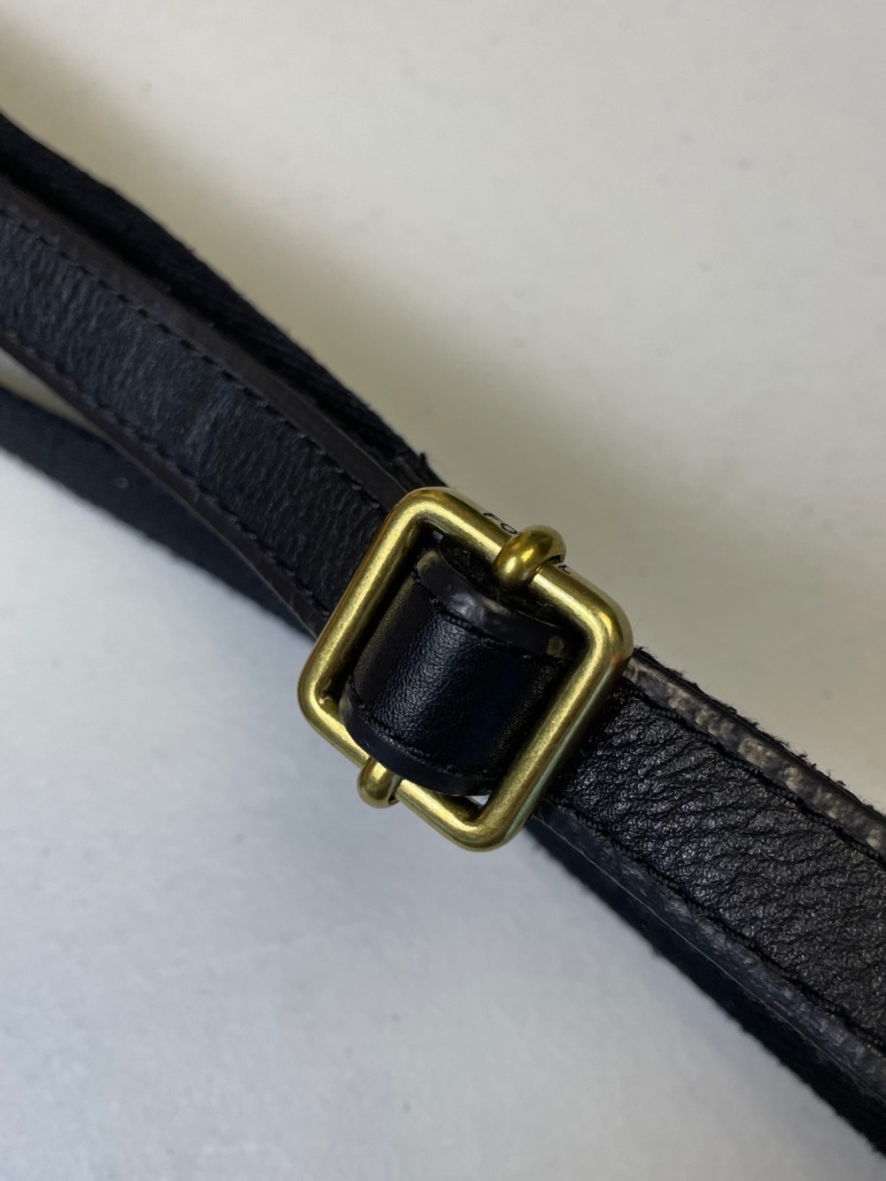 FOSSIL Kinley Pocket Crossbody Bag Leather Colorblock Brown Black Minimalist - Picture 8 of 13